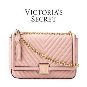 ⚡️VICTORIA’S SECRET Pink Leather Shoulder Bag
